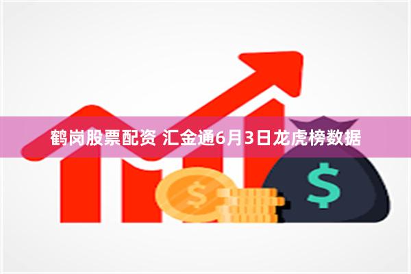 鹤岗股票配资 汇金通6月3日龙虎榜数据