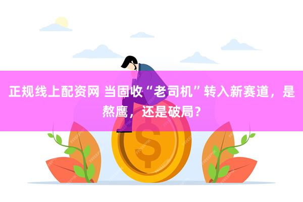 正规线上配资网 当固收“老司机”转入新赛道，是熬鹰，还是破局？
