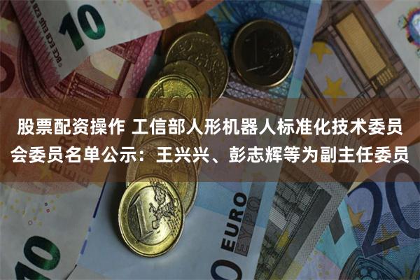 股票配资操作 工信部人形机器人标准化技术委员会委员名单公示：王兴兴、彭志辉等为副
