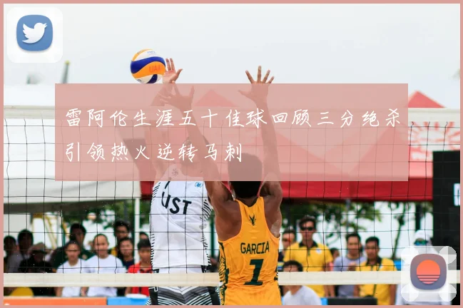雷阿伦生涯五十佳球回顾三分绝杀引领热火逆转马刺