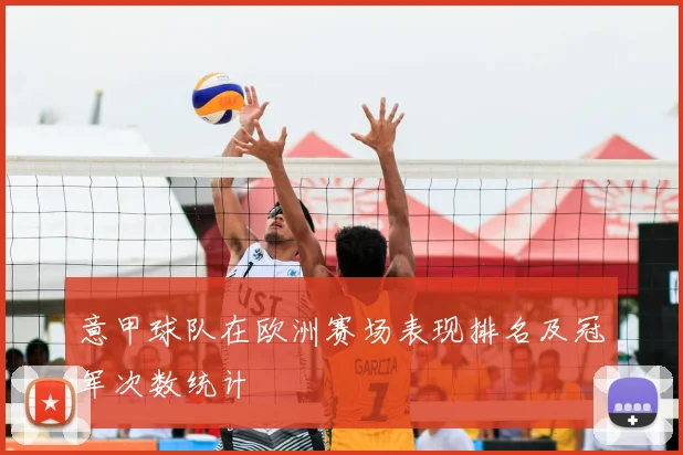 意甲球队在欧洲赛场表现排名及冠军次数统计